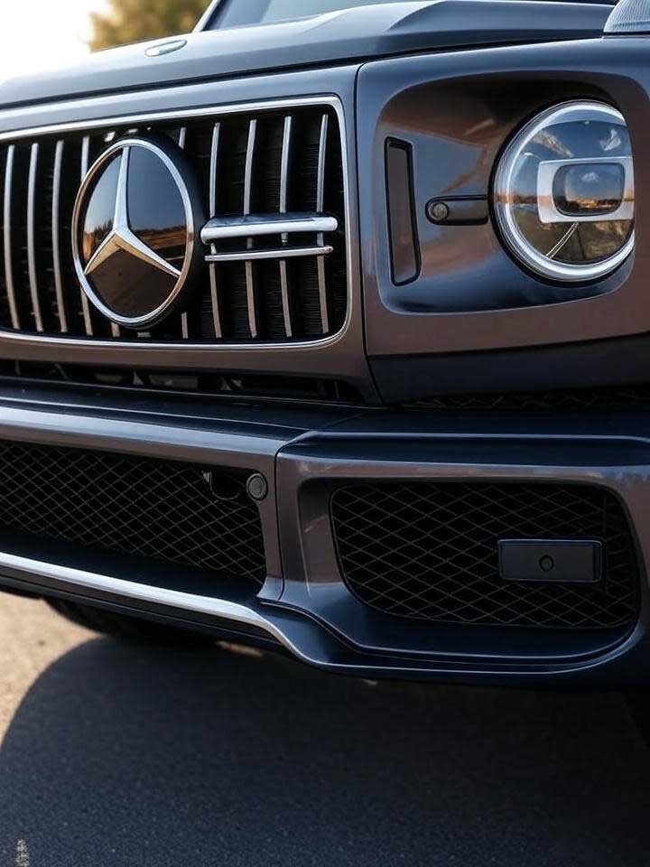 image of Revised Grille with Vertical Struts on 2025 g63